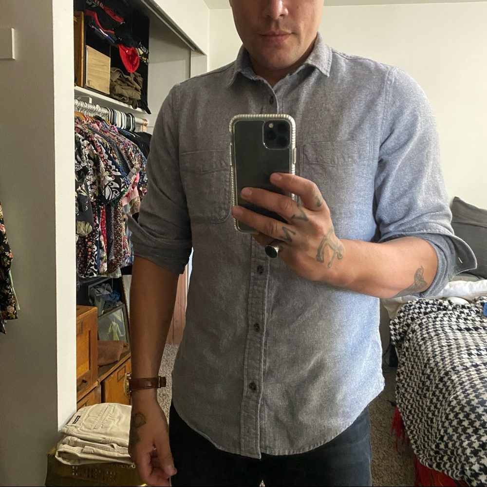 Wallin bros flannel shirt, 100% cotton, medium, super soft